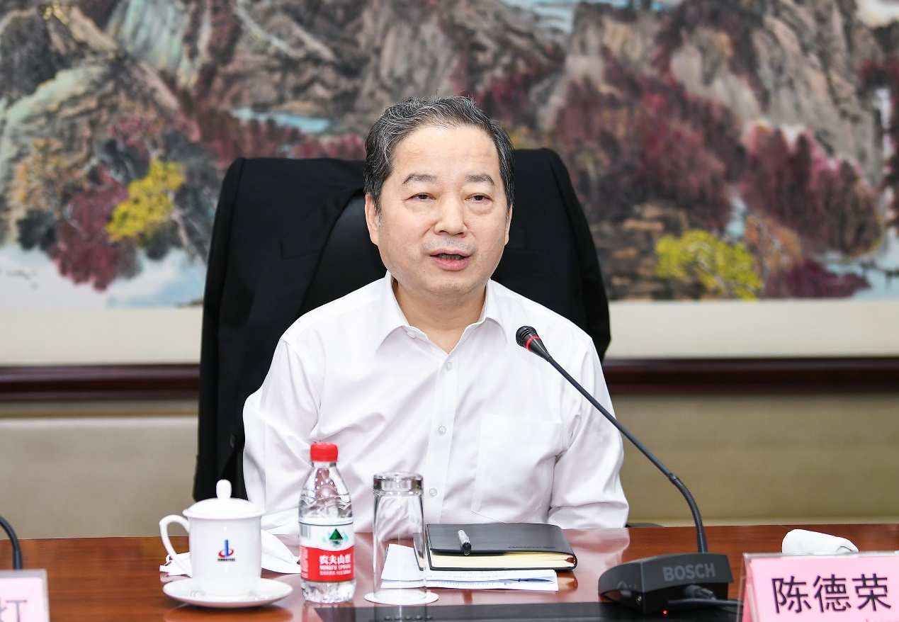 陳德榮在中鋼調(diào)研時(shí)強(qiáng)調(diào)：加快推進(jìn)專業(yè)化整合與體系融合，不斷提升戰(zhàn)略價(jià)值
